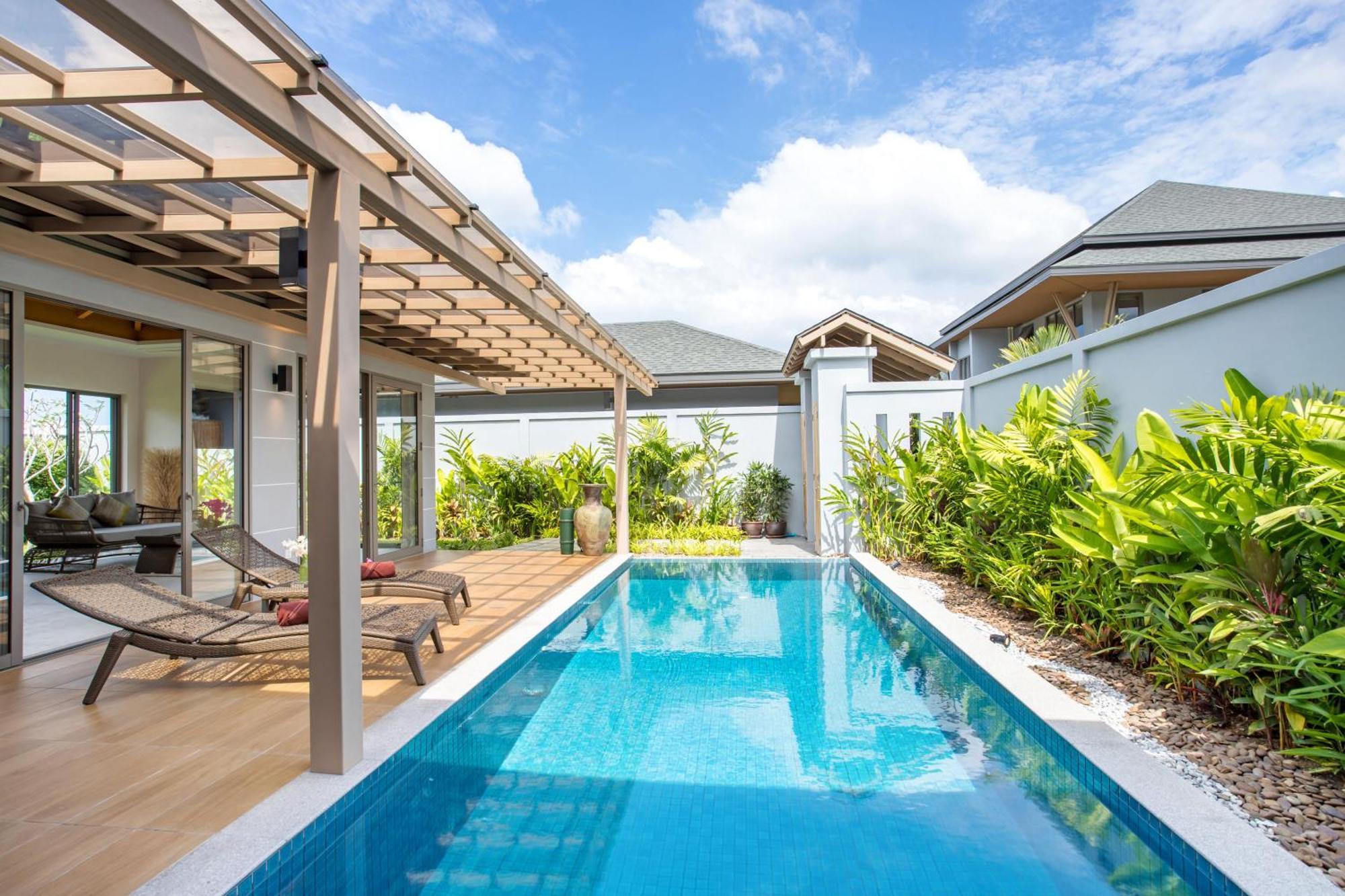 Luxury 2Br Villa Dalaa 3, Private Eco Pool, Gated Residence, Kamala Beach Exterior photo